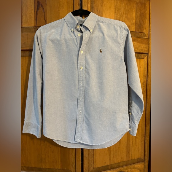 Ralph Lauren Oxford Shirt, Boys size 14 - Picture 3 of 4